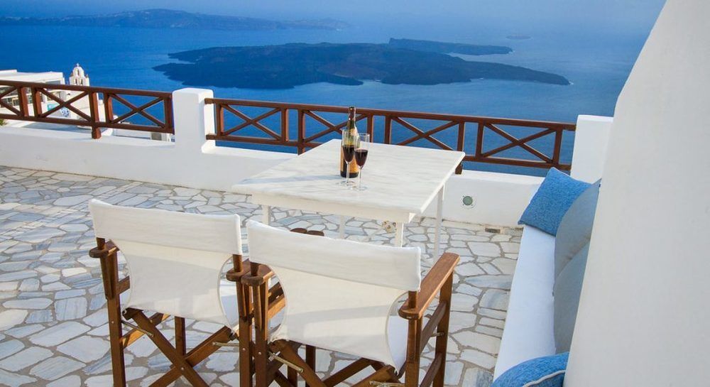 La Maltese Private House Imerovigli Exteriör bild